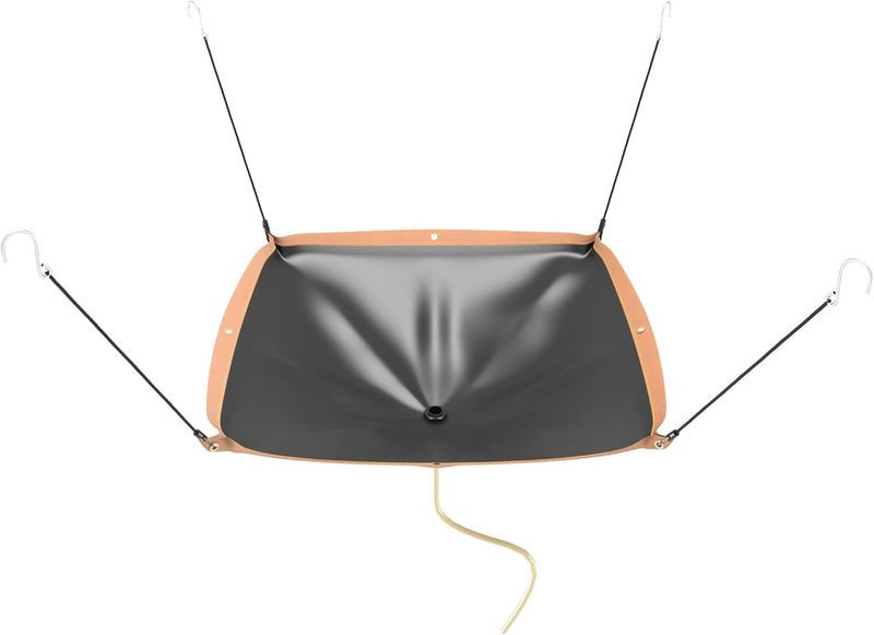 BERPET Ceiling Roof Leak Drip Diverter Tarp Heavy Duty Rain Diverter Kit for Roof with Drainage Khaki 10' x 5' - Image 3